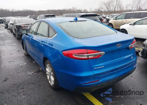 2020 Ford Fusion Hybrid Se from USA, damaged, VIN 3FA6P0LU3LR106375
